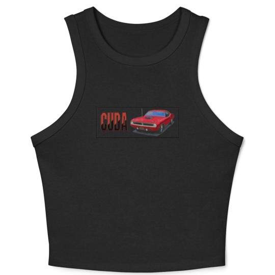 Discover 1970 Cuda Coupe Crop Tank Top