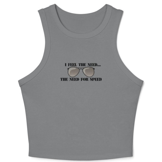 Discover Feel the Need for Speed, Top Gun Crop Tank Top
