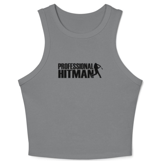Discover Professional Hitman Crop Tank Top