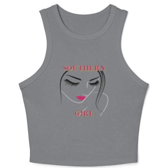 Discover Southern Girl Crop Tank Top