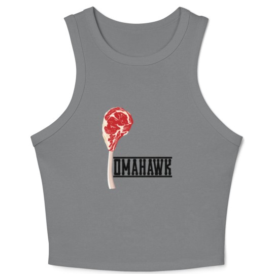 Discover Tomahawk Steak Crop Tank Top