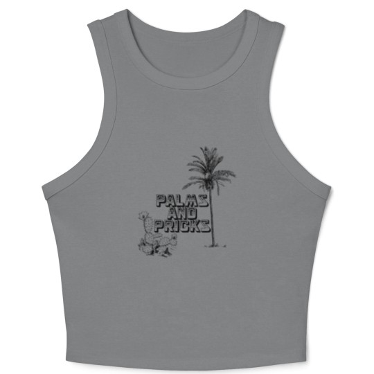 Discover Palms and Pricks Vintage - Vintage Cactus - Crop Tank Top