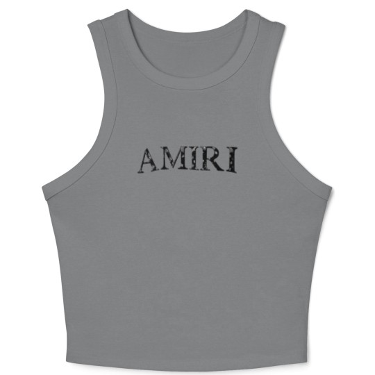 Discover Crop Tank Top White - Bandana Logo