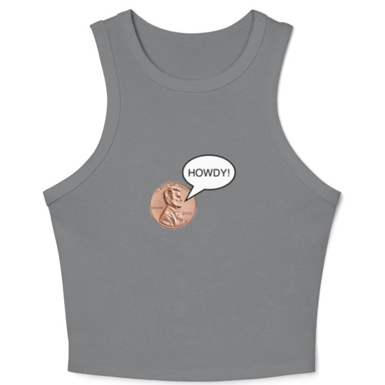 Discover RYAN TRAHAN, Penny Howdy Crop Tank Top