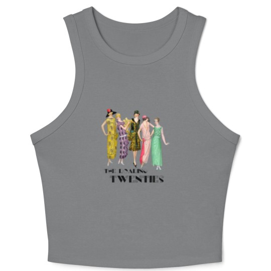Discover The Roaring 20S Art Deco Fashion Crop Tank Top
