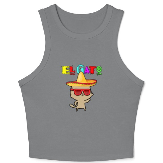 Discover El Gato      El Gato      El Gato Crop Tank Top