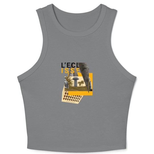 Discover L_ Eclisse - Michelangelo Antonioni Crop Tank Top