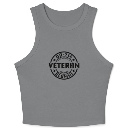 Discover DD214 Alumni Crop Tank Top