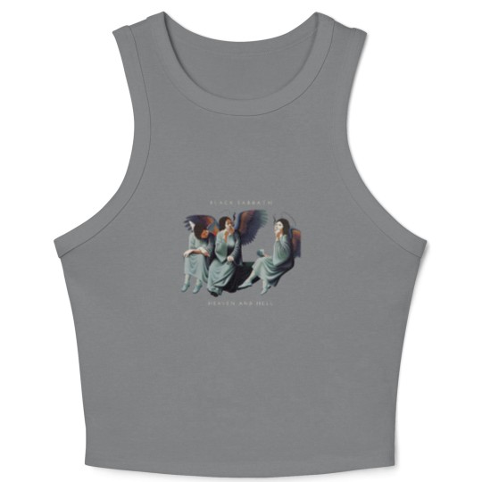 Discover Black Sabbath Heaven & Hell Crop Tank Top Crop Tank Top