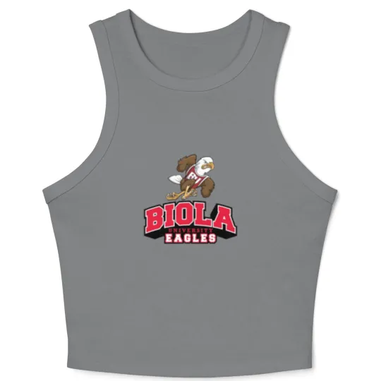Discover Biola Univ Eagle College in American Crop Tank Top