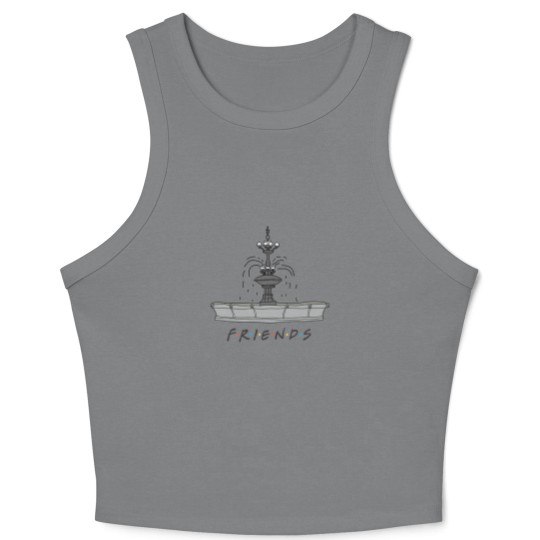 Discover Friends Fountain - Friends - Crop Tank Top