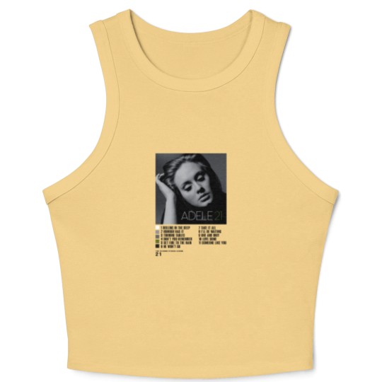 Discover Adele Crop Tank Top, Adele Crop Tank Top