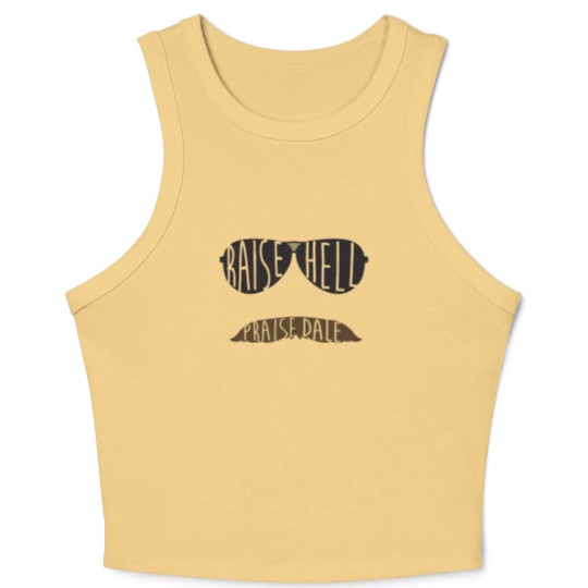 Discover Raise Hell Praise Dale Crop Tank Top