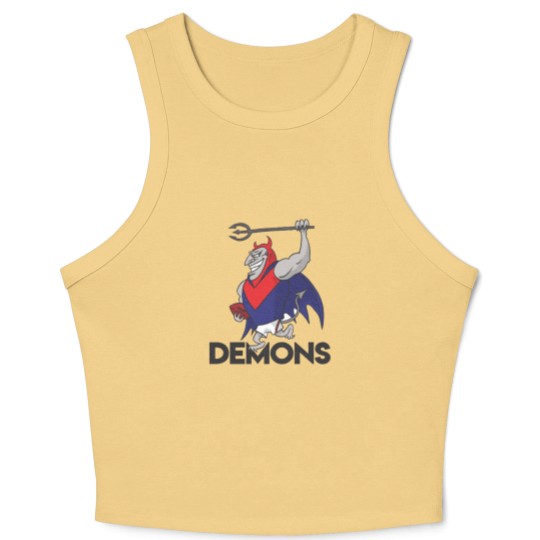 Discover Demons Melbourne Football Club - Crop Tank Top