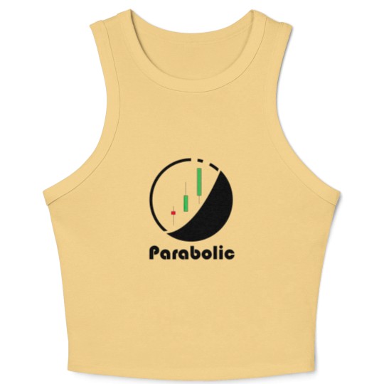 Discover That Parabolic Life - Crypto - Crop Tank Top