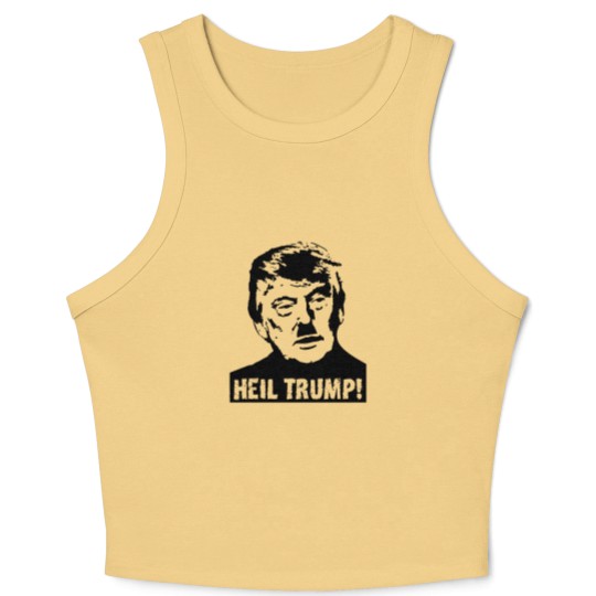 Discover Donald trump - Heil Trump! Crop Tank Top