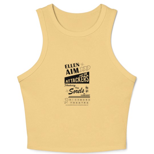 Discover Ellen Aim and the Attackers Concert Poster from Streets of Fire - Streets Of Fire - Crop Tank Top