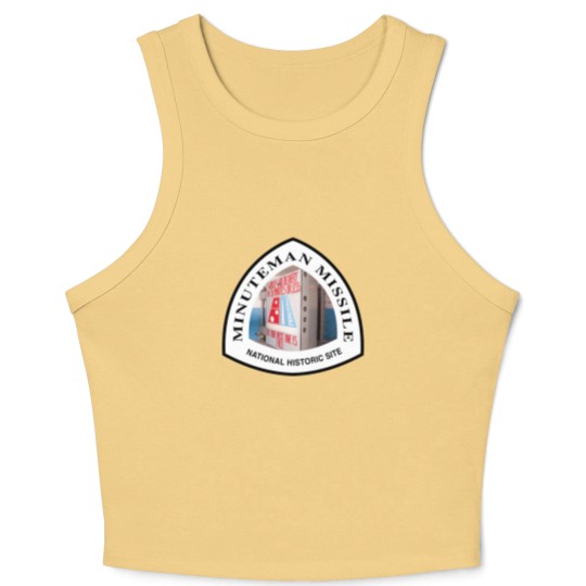 Discover Minuteman Missile National Historic Site shield Crop Tank Top