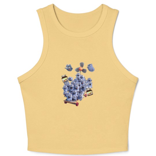 Discover Happy Lemmings Tabodi and Grizzy Crop Tank Top