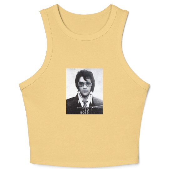 Discover Elvis Presley mugshot - Elvis Presley - Crop Tank Top