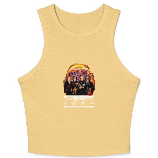 Discover Black Sabbath Band back to the beginning 2025 Crop Tank Top