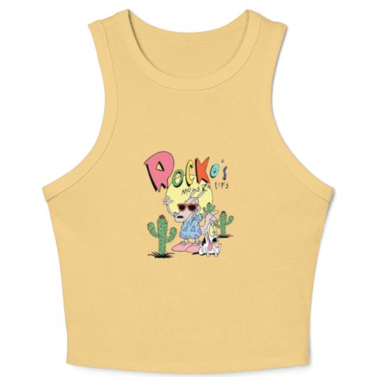 Discover Nick 90s Rockos Modern Life Crop Tank Top