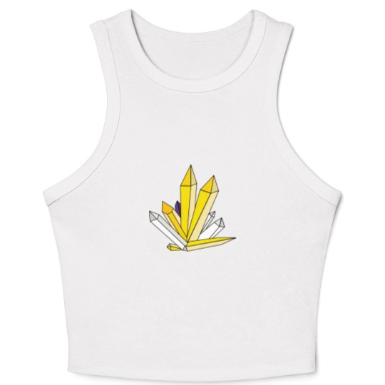 Discover Jolteon Crystal Crop Tank Top