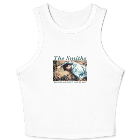 Discover The Smiths band 90s Morrissey Short sleeve Crop Tank Top