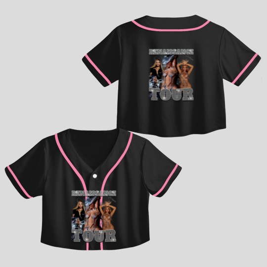 Discover renaissance tour Crop Top Baseball Jerseys, Beyonce Crop Top Baseball Jerseys, beyonce tour Crop Top Baseball Jerseys, Gifts for men, gifts for women