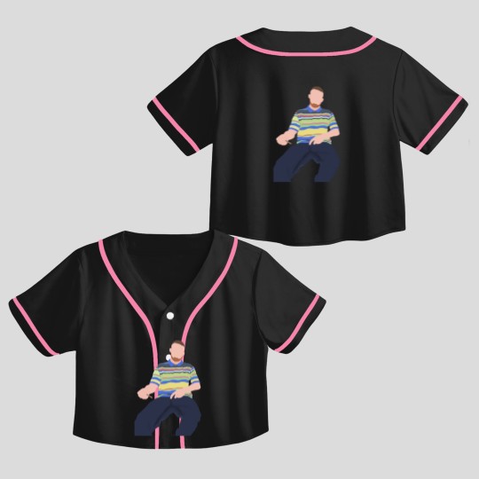 Discover fezco Classic Crop Top Baseball Jerseys