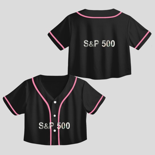 Discover S P 500 Stock Market Index Crop Top Baseball Jerseys