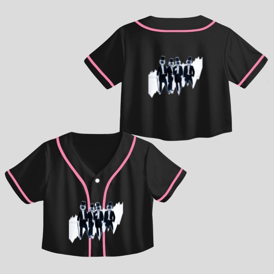 Discover The Residents Crop Top Baseball Jerseys