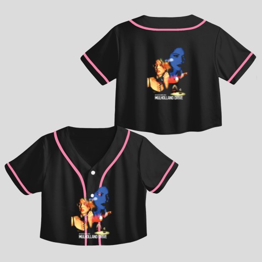 Discover Mulholland Drive David Lynch Movie Crop Top Baseball Jerseys  Unisex Crop Top Baseball Jerseys