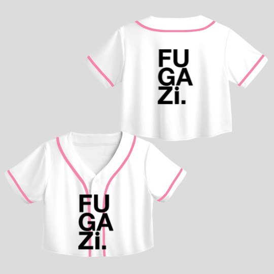 Discover FUGAZI Crop Top Baseball Jerseys