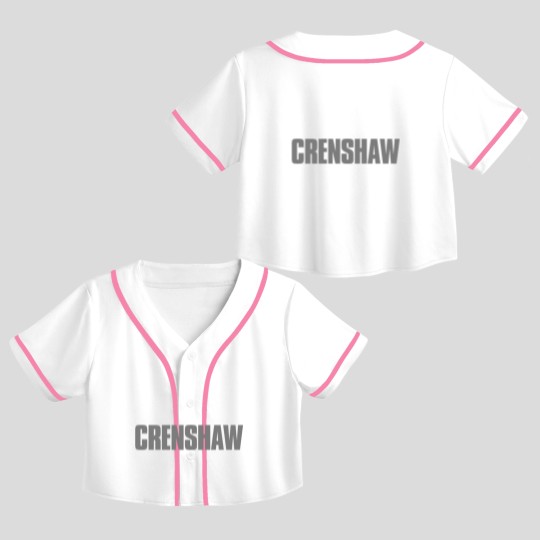 Discover Crenshaw - Boyz N The Hood - Crop Top Baseball Jerseys