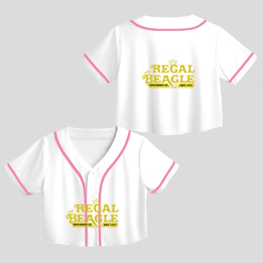 Discover The Regal Beagle Funny Beagle funny gift Crop Top Baseball Jerseys