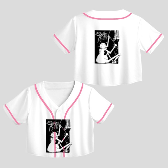 Discover scratch acid as worn by kurt cobain - Kurt Cobain - Crop Top Baseball Jerseys