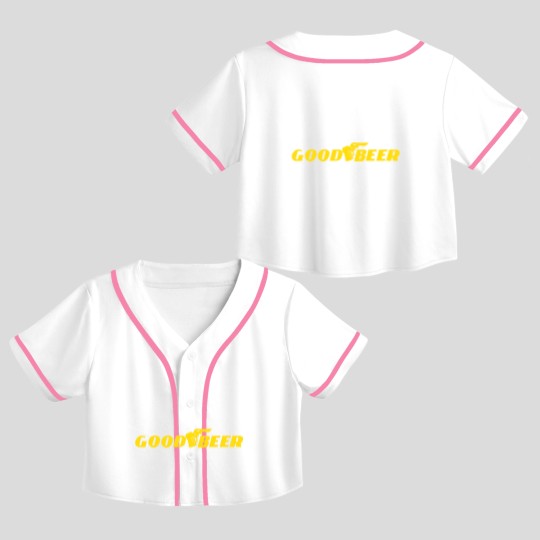 Discover Good Beer - Beer - Crop Top Baseball Jerseys