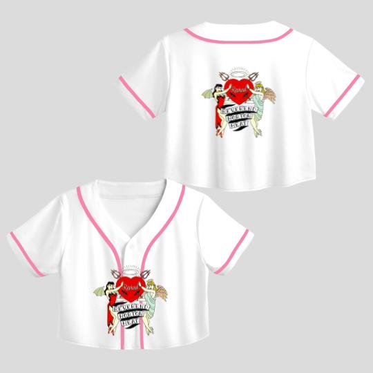 Discover Reverend Horton Heat Classic Crop Top Baseball Jerseys