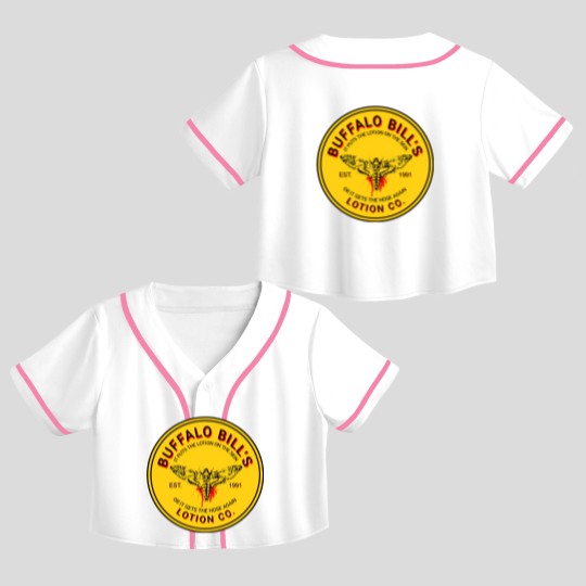 Discover Buffalo Bill Lotion Co. - Silence Of The Lambs - Crop Top Baseball Jerseys