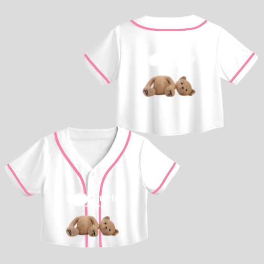 Discover Palms Angel Crop Top Baseball Jerseys