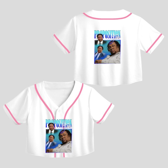 Discover The Wire Crop Top Baseball Jerseys, Proposition Joe From The Wire Crop Top Baseball Jerseys