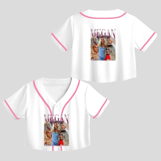 Discover Megan Moroney Vintage 90S Crop Top Baseball Jerseys , Country Song Crop Top Baseball Jerseys