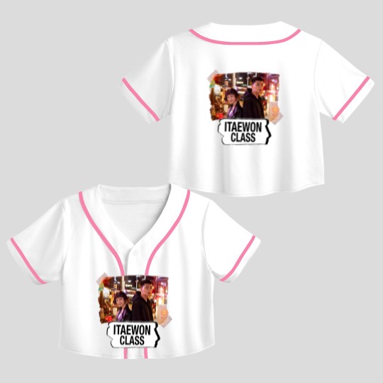 Discover Itaewon class Crop Top Baseball Jerseys