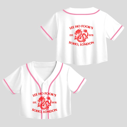 Discover Lee Ho Fook's | Classic Crop Top Baseball Jerseys