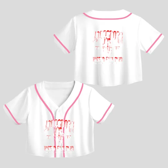 Discover Horror Ghost Face Crop Top Baseball Jerseys, Woodsboro Horror Film Club