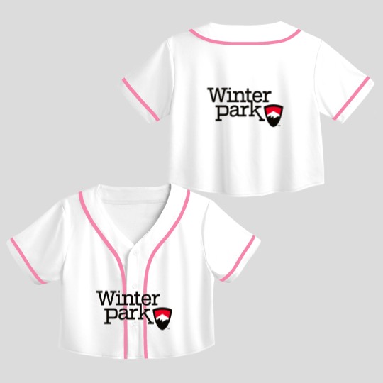 Discover Winter Park Resort, Colorado Crop Top Baseball Jerseys