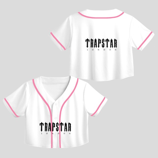 Discover Trapstar London Merchandise Crop Top Baseball Jerseys