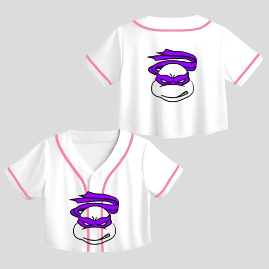 Discover TMNT - Donatello Crop Top Baseball Jerseys