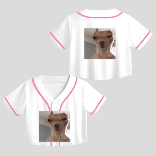 Discover Chihuahua meme - Funny - Crop Top Baseball Jerseys